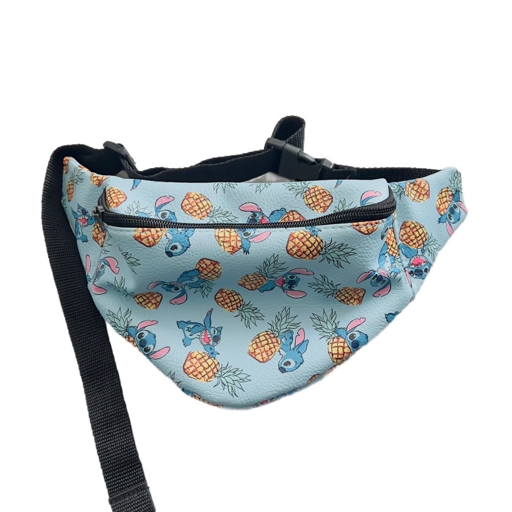 Disney Blue and Black Cartoon Pattern Bag